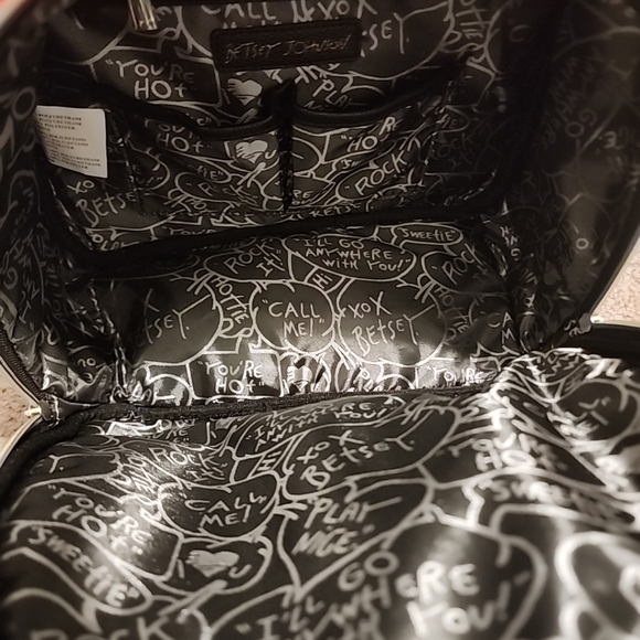 betsey johnson backpack purse - Picture 6 of 6